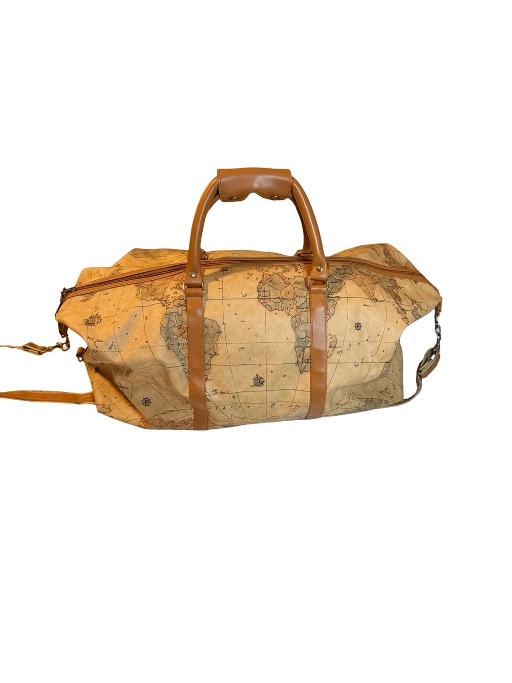 Vintage Euro Pac World Map Travel Bag Duffle Bag - Picture 7 of 12
